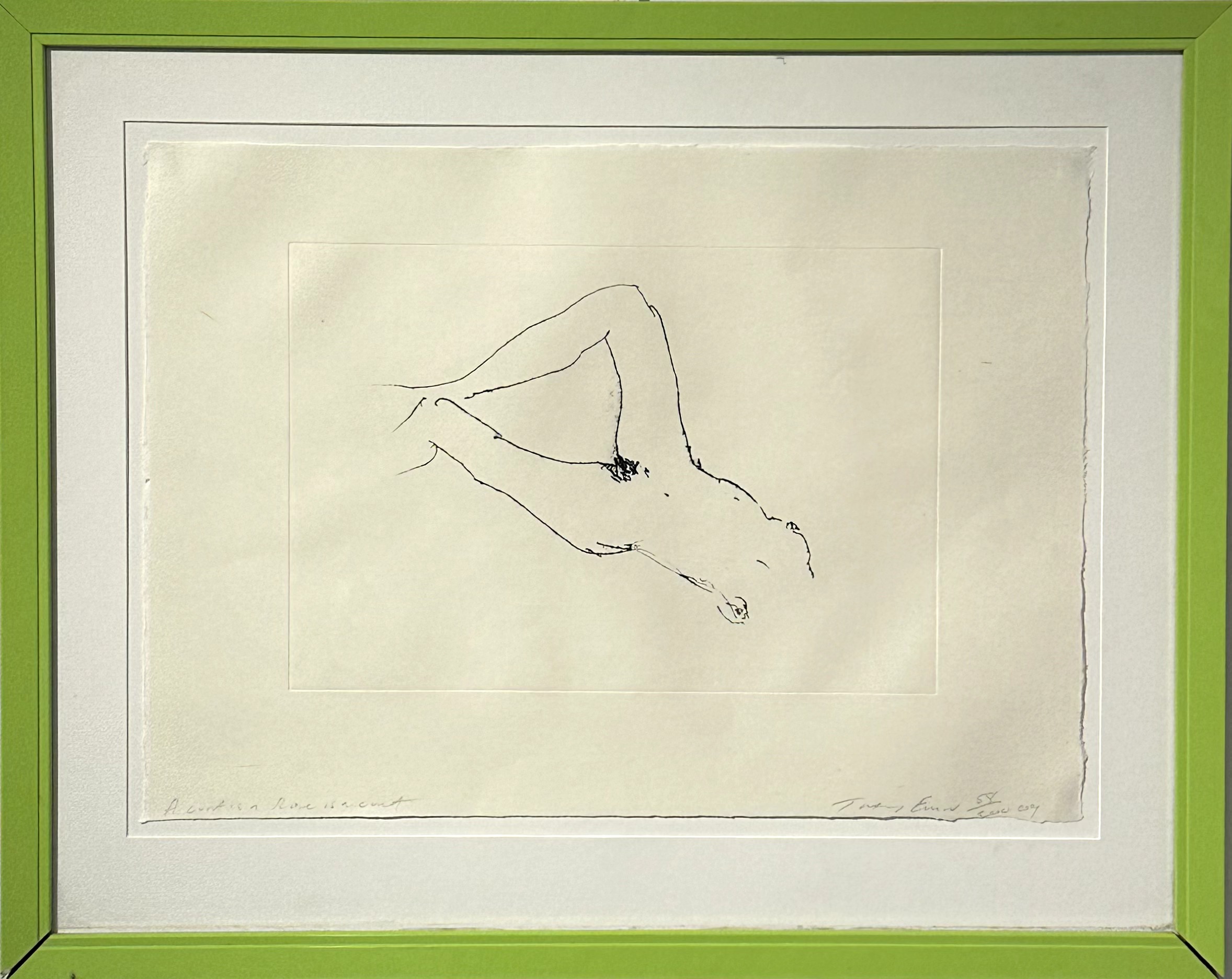 TRACEY Emin — A Cunt is a Rose is a Cunt, 2009