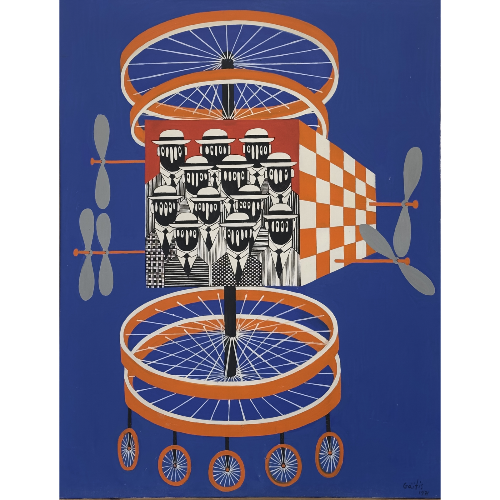 ΓΑΙΤΗΣ Γιάννης — NAUTILUS LIBELLULE, 1971